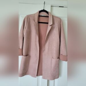Elegant Pink Blazer